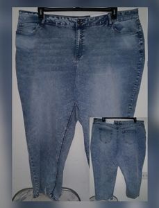 Acid Wash Straight Cut Jean